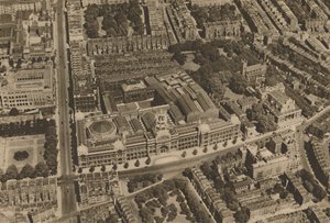 Kamera Alçaktan Uçan Bir Uçaktan South Kensington