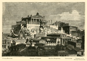 Capitol, Palatine Dağı restorasyonundan, 1890. by Unbekannt