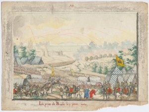 7 Haziran 1828, 1829'da Brailov kalesinin ele geçirilmesi by Unbekannt