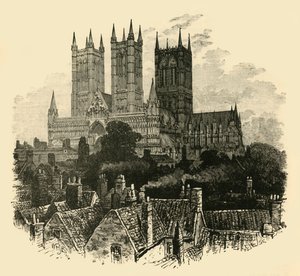 Güneybatıdan Katedral, 1898. by Unbekannt