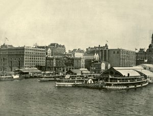 Dairesel Rıhtım, Sidney, 1901. by Unbekannt