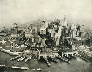 Havadan görüldüğü haliyle New York Şehri, 1936. by Unbekannt