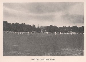 Colombo Kriket Sahası, Seylan, 1912. by Unbekannt