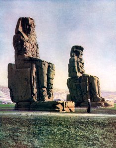 Memnon Heykeli, Teb, Mısır, 1933-1934 by Unbekannt