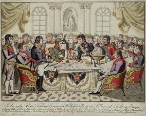 Viyana Kongresi, c. 1815 by Unbekannt