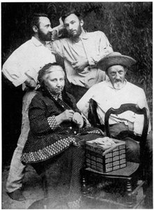Curie ailesi, 19. yüzyılın sonlarında. by Unbekannt