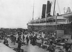 Çanakkale Seferi Kuvvetleri yola çıkıyor: İskenderiye