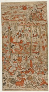 Buda'nın Ölümü, c. 1710'lar. by Unbekannt
