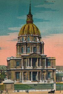 Les Invalides Kubbesi, Paris, c1920 by Unbekannt