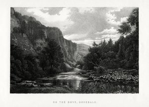 Güvercin, Dovedale, Derbyshire, 1896 by Unbekannt