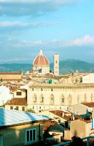 Duomo ve Campanile, Floransa, İtalya by Unbekannt