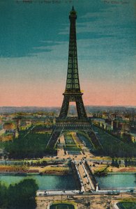 Eyfel Kulesi, Paris, c1920 by Unbekannt
