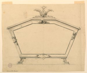Bir Reliquary Tapınağının Yükselişi by Unbekannt
