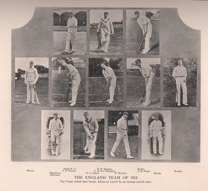 1912 İngiltere kriket takımı by Unbekannt