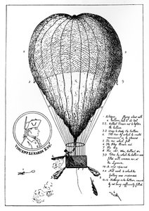 Girişimci Lunardis Büyük Hava Balonu, 1784 by Unbekannt