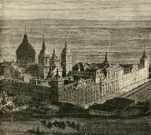 Escurial, Madrid yakınlarında, 1890. by Unbekannt