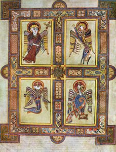 Evanjelik Semboller, MS 800, 20. yüzyıl by Unbekannt