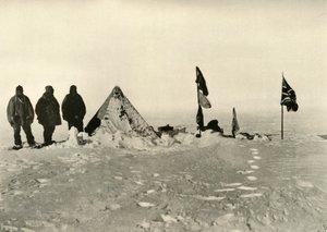 Altmış Saatten Sonra En Uzak Güney Kampı Blizzard, Şubat 1909 by Unbekannt
