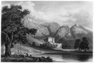 Bowrie Kalesi, Rajpootana, Hindistan, c1860 by Unbekannt