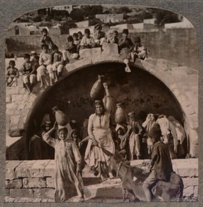 Bakire Çeşmesi, Nasıra, c1900 by Unbekannt