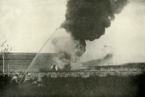 Alman Flammenwerfer., 1919. by Unbekannt