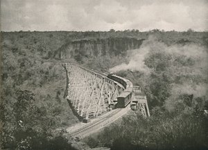 Gökteik Boğazı ve Demiryolu Köprüsü, 1900. by Unbekannt