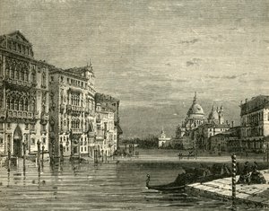 Büyük Kanal, Venedik, 1890. by Unbekannt
