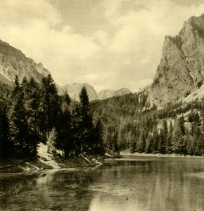Grüner See, Styria, Avusturya, c1935. by Unbekannt