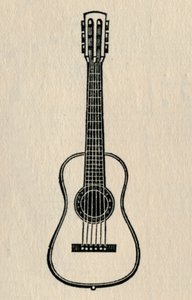 Gitar, 1895. by Unbekannt