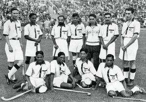 Hint hokey takımı, altın madalya kazananlar, Berlin Olimpiyatları, 1936 by Unbekannt