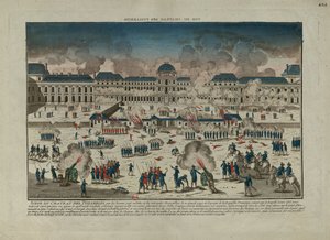 10 Ağustos 1792, 1792 Ayaklanması. by Unbekannt