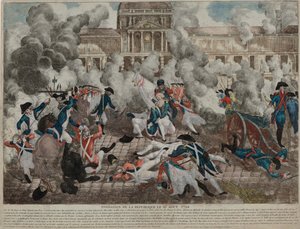 10 Ağustos 1792, 1792 Ayaklanması. by Unbekannt