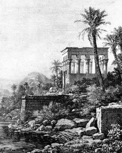 Köşk, Philae Tapınağı, Mısır, 1881 by Unbekannt
