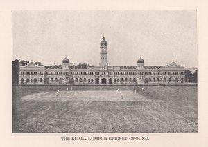 Kuala Lumpur Kriket Sahası, Malaya, 1912. by Unbekannt