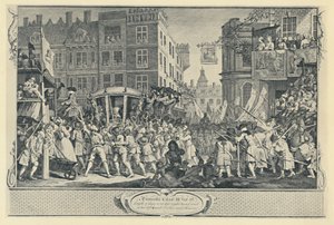 Lord Mayors Gösterisi. Sanayi ve Aylaklık Dizisinden, 1747, 1920 by Unbekannt