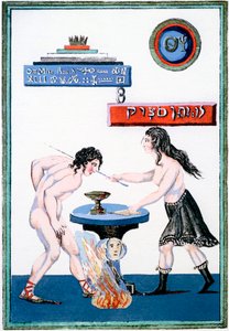 Sihirli Ayna sırlarını açığa çıkarıyor, 18. yüzyıl by Unbekannt