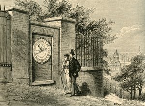 Manyetik Saat, Greenwich Gözlemevi, c1840, c1878. by Unbekannt