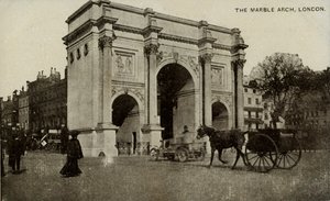 Marble Arch, Londra, 19. yüzyıl sonu - 20. yüzyıl başı. by Unbekannt