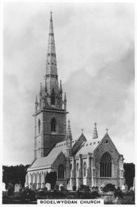 Mermer Kilise St Margarets Kilisesi, Bodelwyddan, kuzey Galler, 1936 by Unbekannt