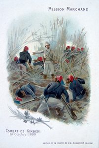 Marchand seferi: Kimbedi, Kongo'da savaş, 19 Ekim 1896 by Unbekannt