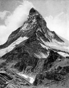 Matterhorn, Alpler, 20. yüzyıl by Unbekannt