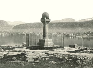 Meridyen Sütunu, Hammerfest, Norveç, 1895. by Unbekannt