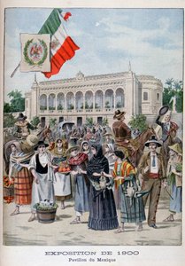 1900 Evrensel Sergisindeki Meksika pavyonu, Paris, 1900 by Unbekannt