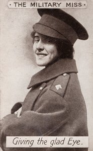 Askeri Bayan - Memnun Göz Vermek., c1914 by Unbekannt