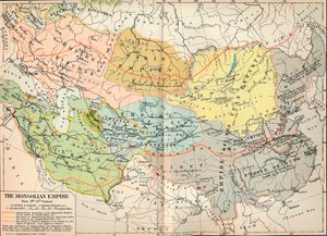 12-15. Yüzyıldan Moğol İmparatorluğu, c1903, 1904 by Unbekannt