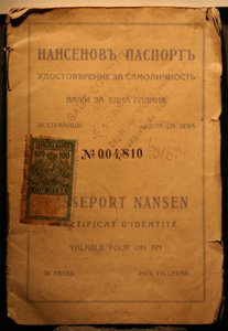 Nansen pasaportu by Unbekannt