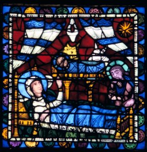 Doğuş, vitray, Chartres Katedrali, Fransa, 1194-1260 by Unbekannt