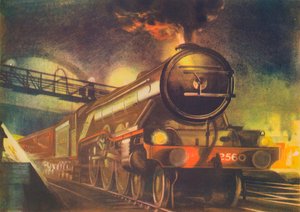 The Night Scotsman, L.N.E.R., Kings Cross