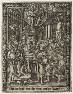 Tahtındaki Yaşlı Kral, c. 1520. by Unbekannt