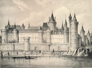 1670 yılında Eski Louvre, 1915 by Unbekannt